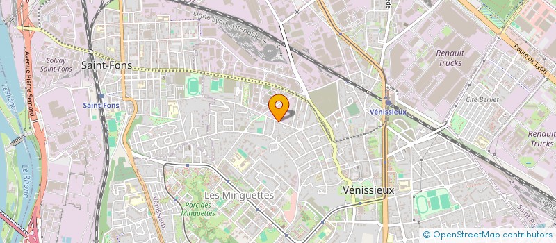 localisation de l'entreprise MY ROTISSERIE GROUP  VENISSIEUX