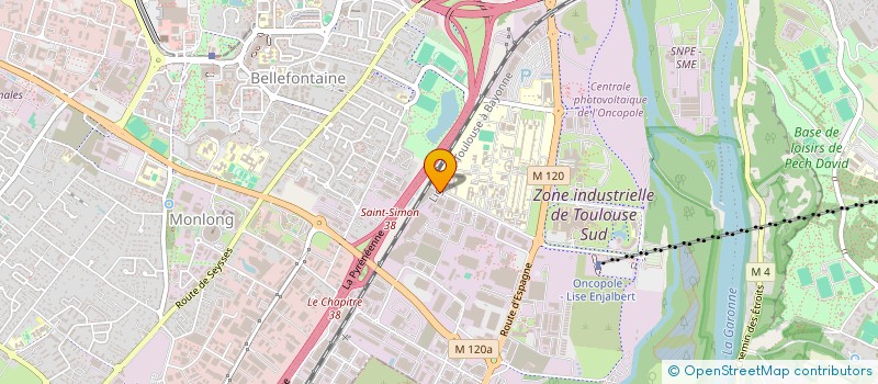 localisation de l'entreprise MY SAM VTC  TOULOUSE