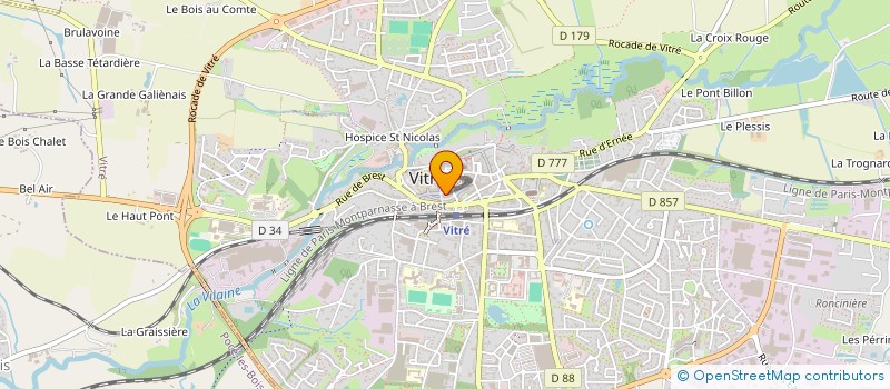 localisation de l'entreprise MY SC  VITRE