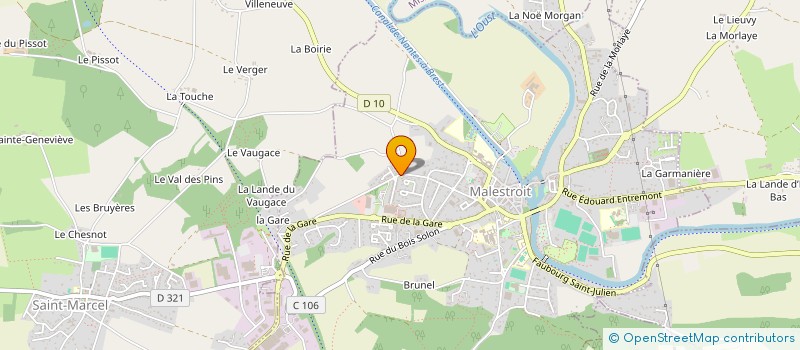 localisation de l'entreprise MY SCI  MALESTROIT