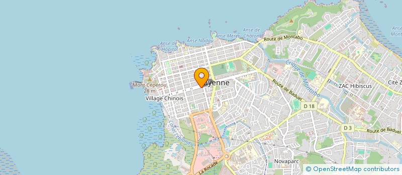 localisation de l'entreprise MY SECRETARY  CAYENNE