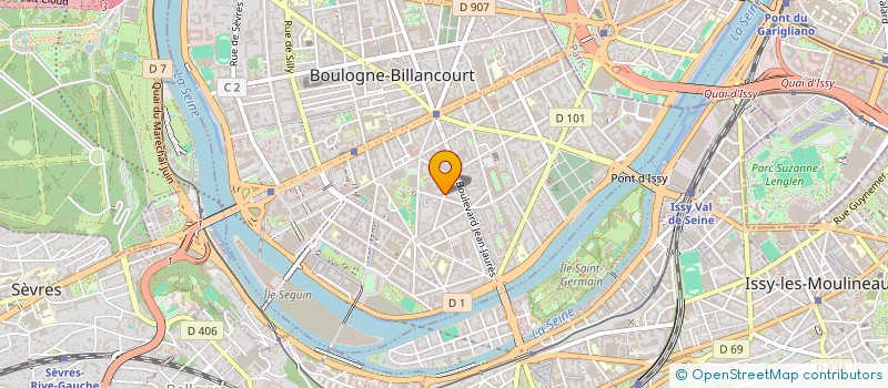 localisation de l'entreprise MY SHOP IMMO à BOULOGNE-BILLANCOURT