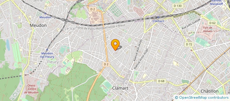localisation de l'entreprise MY SIMPLE PHARMA à CLAMART