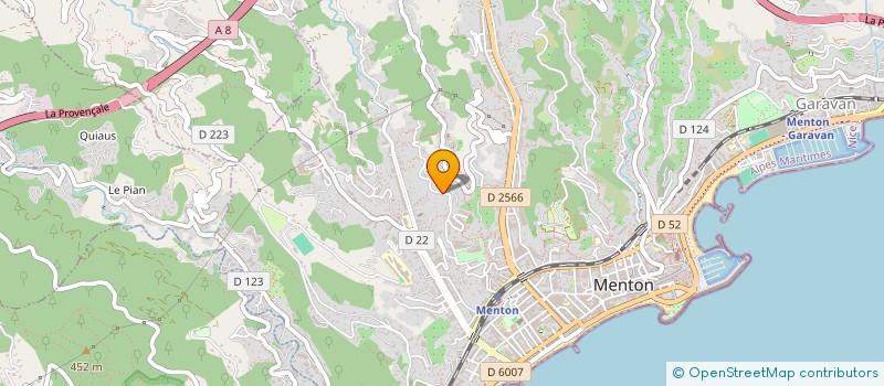 localisation de l'entreprise MY.SKY  MENTON