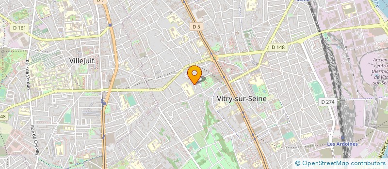 localisation de l'entreprise MY SOCCER NETWORK  VITRY-SUR-SEINE