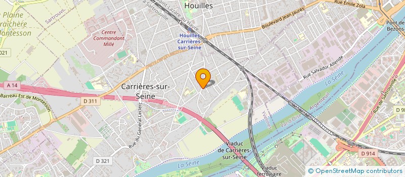 localisation de l'entreprise MY-SOLUTION à CARRIERES-SUR-SEINE