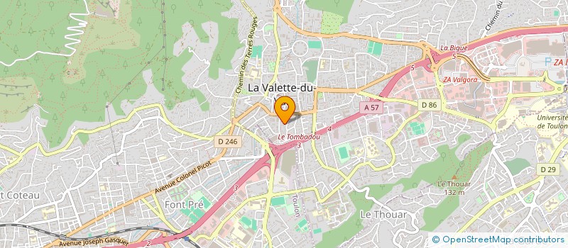 localisation de l'entreprise MY SOLUTIONS SERVICES à LA VALETTE DU VAR