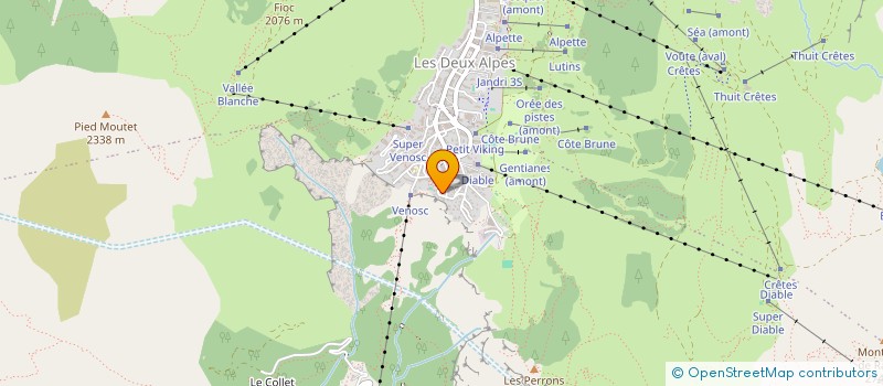 localisation de l'entreprise MY SPIRIT  LES DEUX ALPES