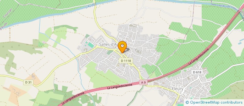 localisation de l'entreprise MY SPIRIT WINE  SALLES D'AUDE