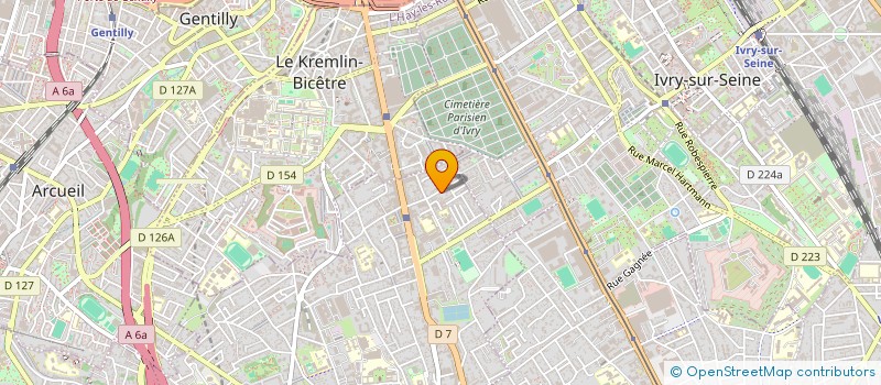 localisation de l'entreprise MY STAY PARIS à VILLEJUIF