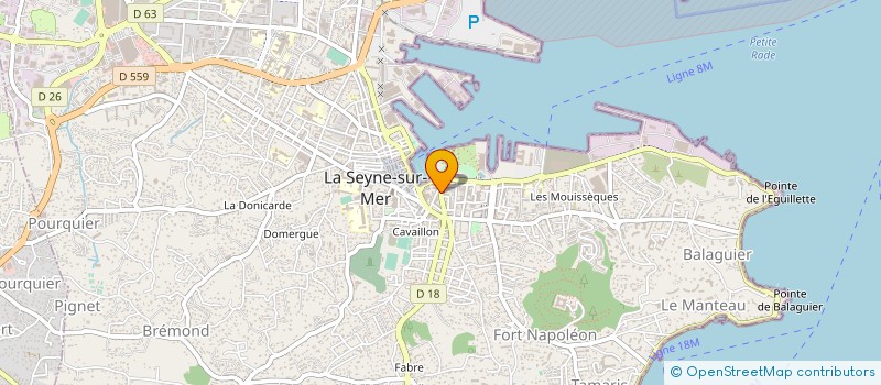 localisation de l'entreprise MY STUDIO EVENT à LA SEYNE-SUR-MER