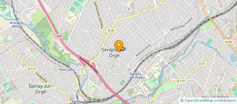 localisation de l'entreprise MY SUPERETTE  SAVIGNY-SUR-ORGE