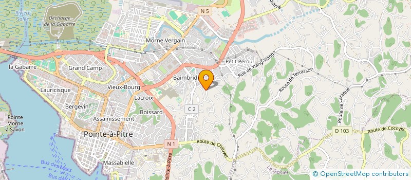 localisation de l'entreprise MY TAXI à LES ABYMES