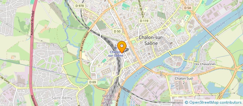 localisation de l'entreprise MY TAXI CHALON  CHAMPFORGEUIL