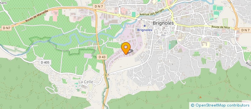 localisation de l'entreprise MY TEAM SERVICES  BRIGNOLES