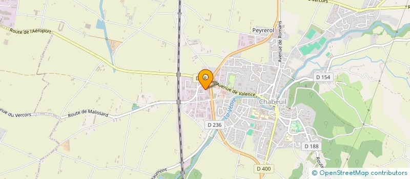 localisation de l'entreprise MY-TEL BUSINESS à CHABEUIL