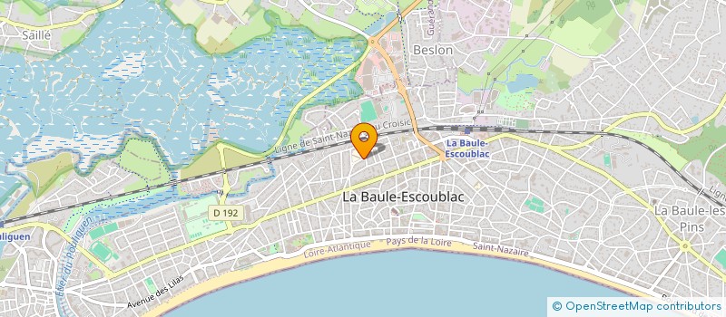 localisation de l'entreprise MY TENDANCE COMPANY à LA BAULE-ESCOUBLAC