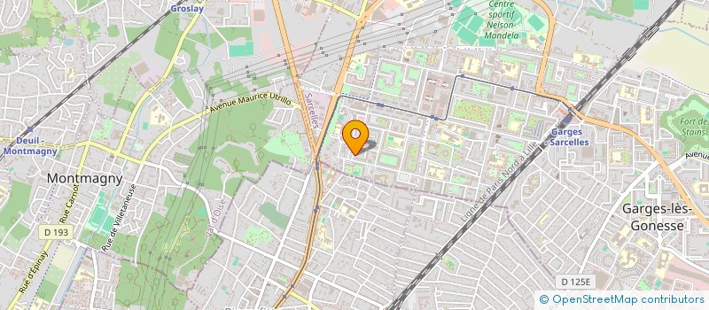 localisation de l'entreprise MY TERRE  SARCELLES