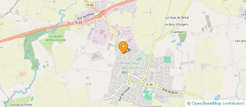 localisation de l'entreprise MY TIP  BREAL-SOUS-MONTFORT