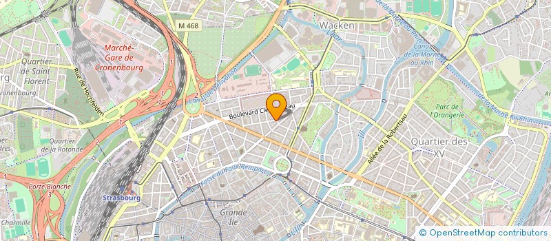 localisation de l'entreprise MY TRAV'ELS à STRASBOURG