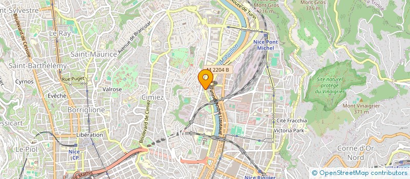 localisation de l'entreprise MY TV PRENIUM  NICE