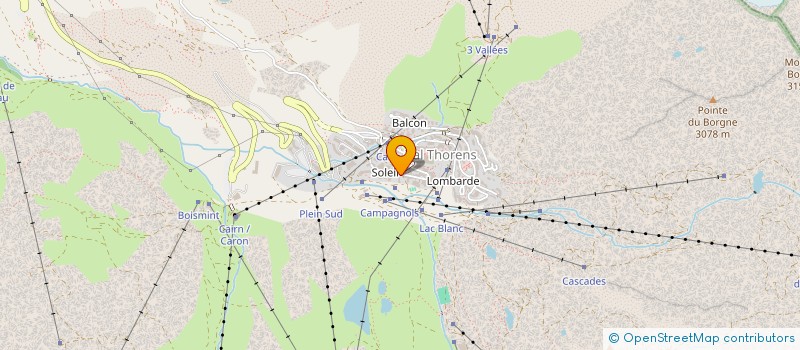 localisation de l'entreprise MY VALTHORENS  LES BELLEVILLE