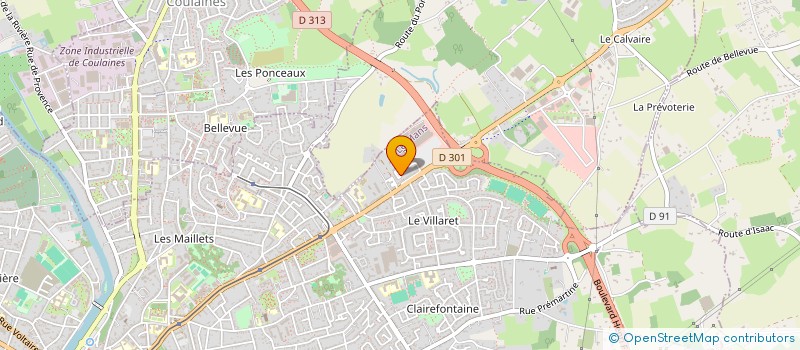 localisation de l'entreprise MY VTC  LE MANS