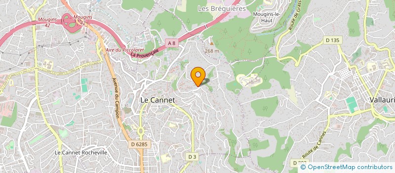 localisation de l'entreprise MY VTC RIVIERA à LE CANNET