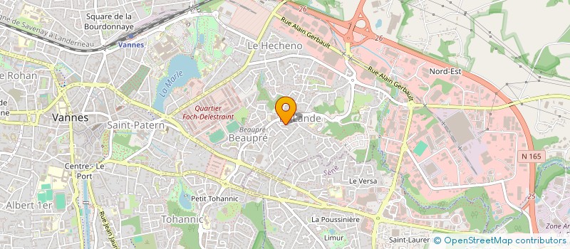 localisation de l'entreprise MY VTC VANNES à VANNES