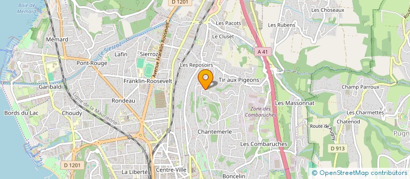 localisation de l'entreprise MY WAY à AIX-LES-BAINS