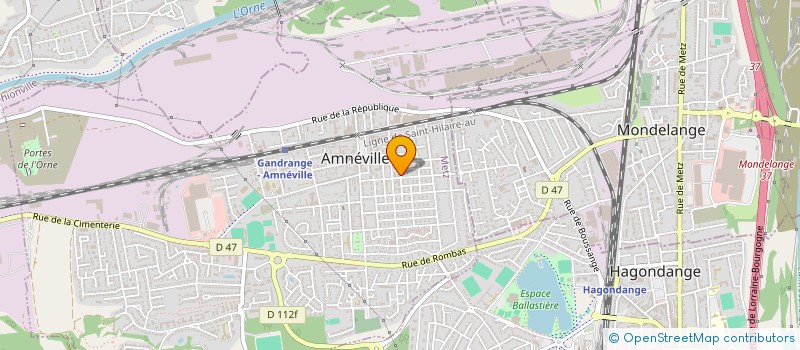 localisation de l'entreprise MY WAY à AMNEVILLE