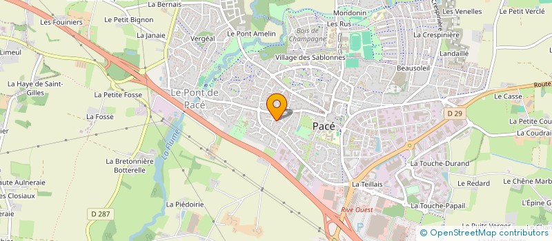 localisation de l'entreprise MY WAY  PACE