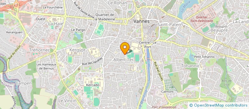 localisation de l'entreprise MY WAY HOLDING à VANNES