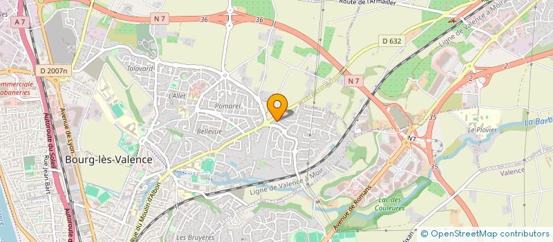 localisation de l'entreprise MY WAY LEARNING à BOURG-LES-VALENCE