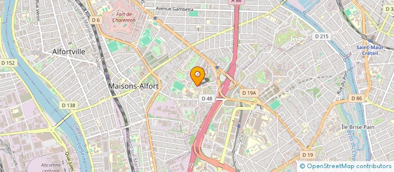 localisation de l'entreprise MY WINGS STUDIO  MAISONS-ALFORT