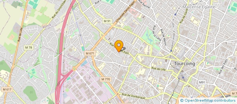 localisation de l'entreprise MY ZOOM SPORTS  TOURCOING