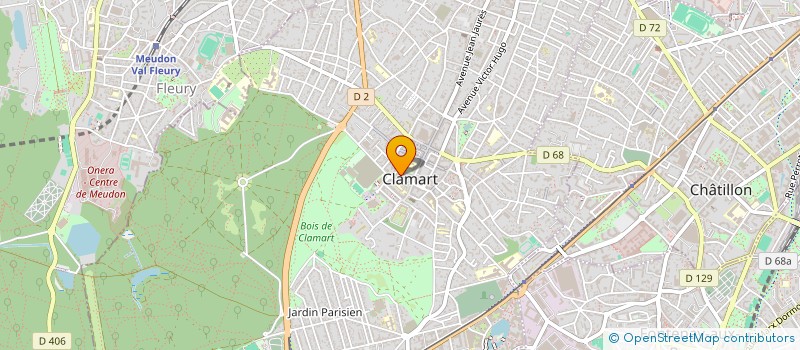 localisation de l'entreprise MY2CENTS à CLAMART