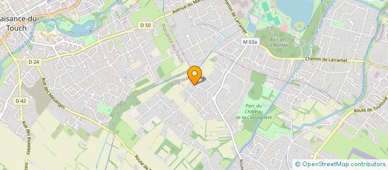 localisation de l'entreprise MY2V IMMO  CUGNAUX