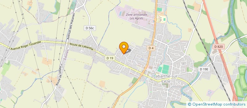 localisation de l'entreprise MYA à LABARTHE-SUR-LEZE