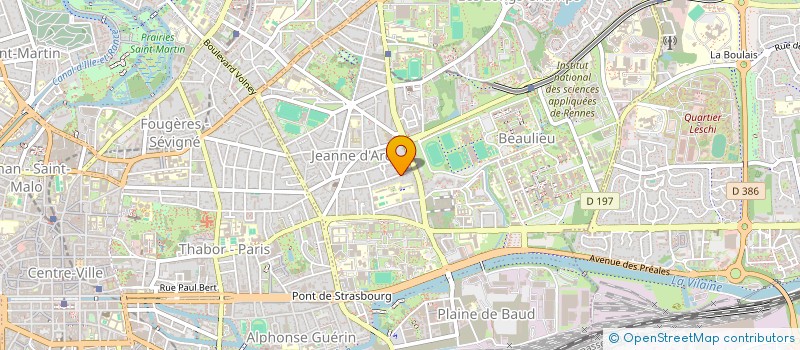 localisation de l'entreprise MYA  RENNES