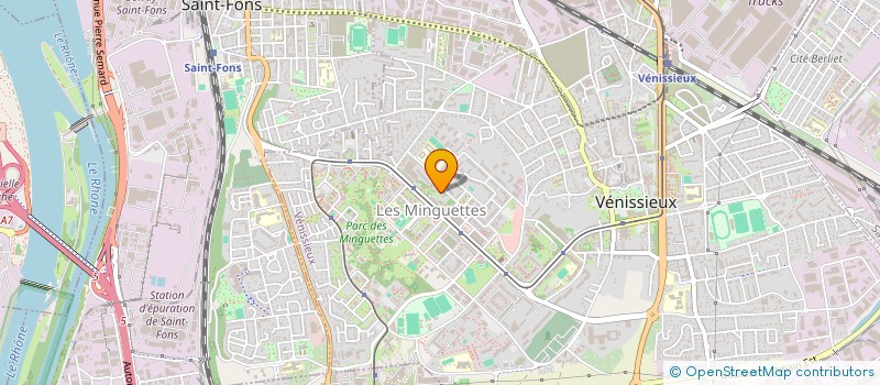 localisation de l'entreprise MYA AUTO  VENISSIEUX