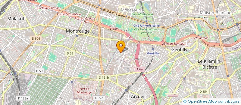 localisation de l'entreprise MYA CONSULTING  GENTILLY