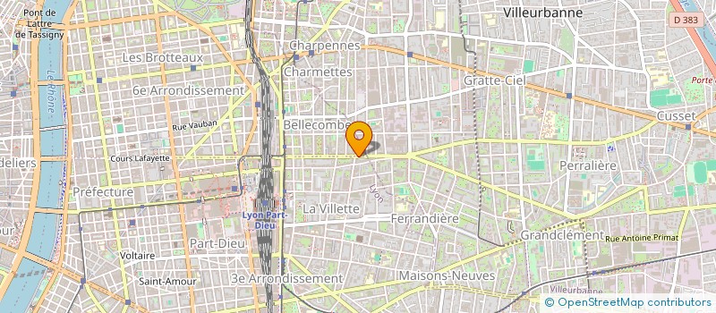 localisation de l'entreprise MYA FOOD  LYON