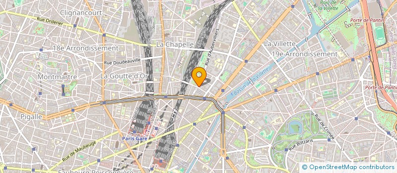 localisation de l'entreprise MYA HOUSE à PARIS
