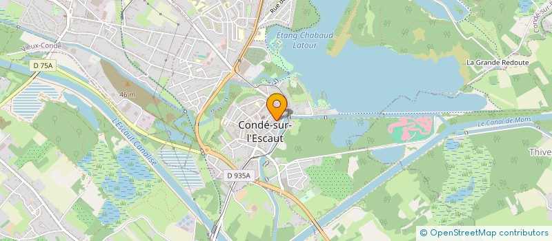 localisation de l'entreprise MYA-SHOES à CONDE-SUR-L'ESCAUT