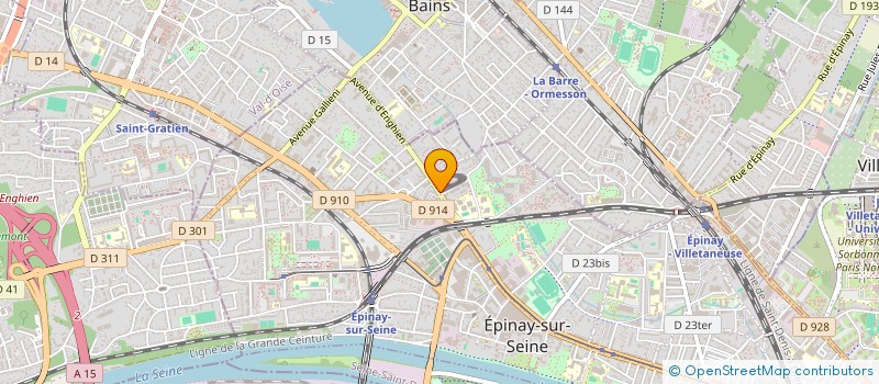 localisation de l'entreprise MYADMIN  EPINAY-SUR-SEINE