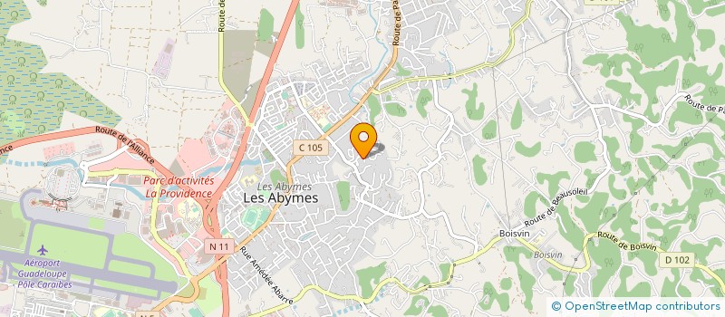 localisation de l'entreprise MYAH ET MOI à LES ABYMES