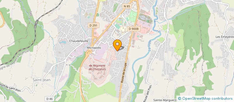 localisation de l'entreprise MYALP'PUB  GAP