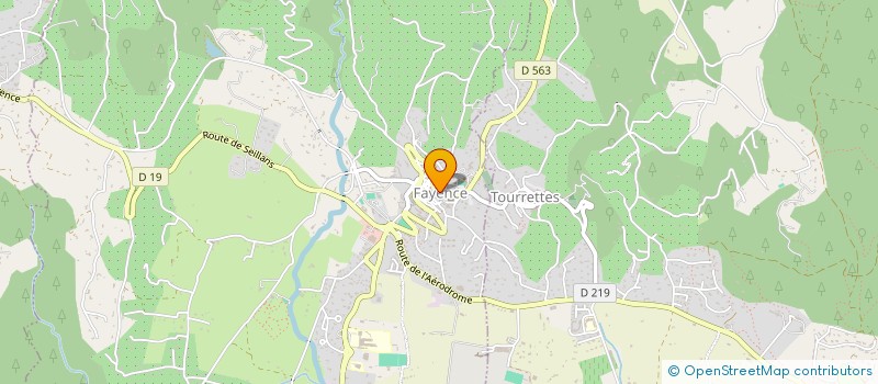 localisation de l'entreprise MYAM  FAYENCE