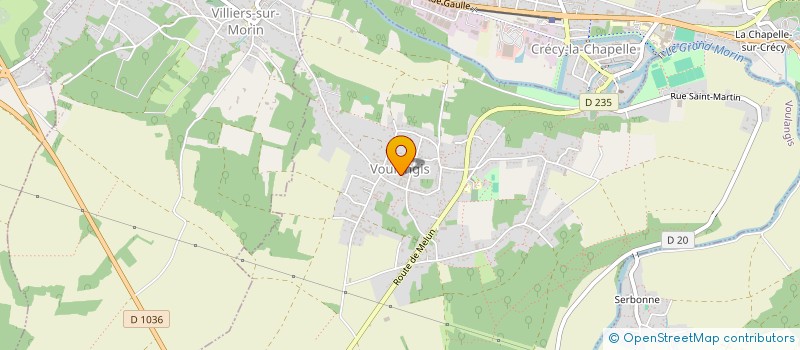 localisation de l'entreprise MYANA  VOULANGIS